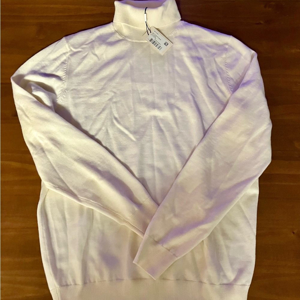 Men's Suitsupply Merino Wool Turtleneck Sweater NWT